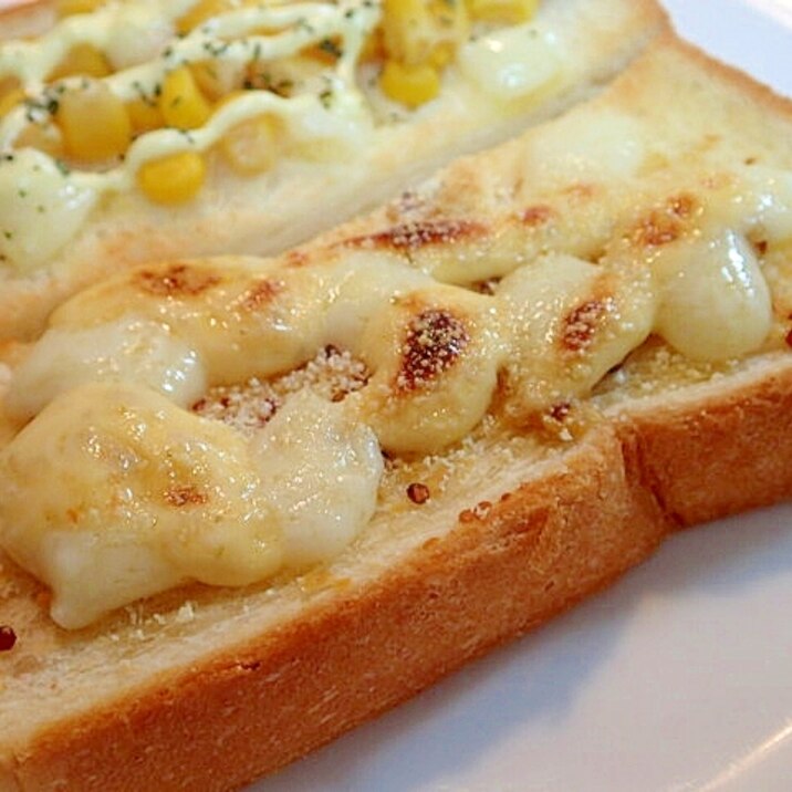 マスタード＆タルタルで　スマートチーズトースト